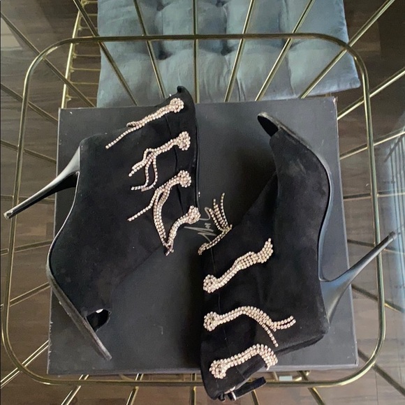 Giuseppe Zanotti HENRY 110 LOP CAMOSCIO Booty sz36 - Picture 3 of 8